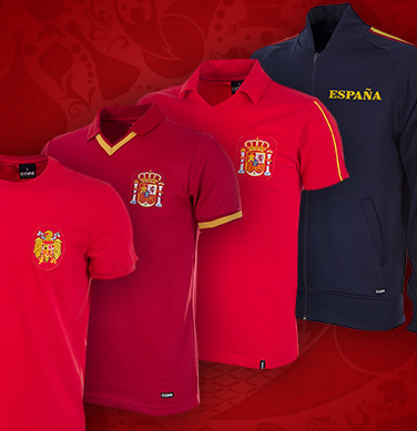 Camisetas retro Selecci&oacute;n Espa&ntilde;ola