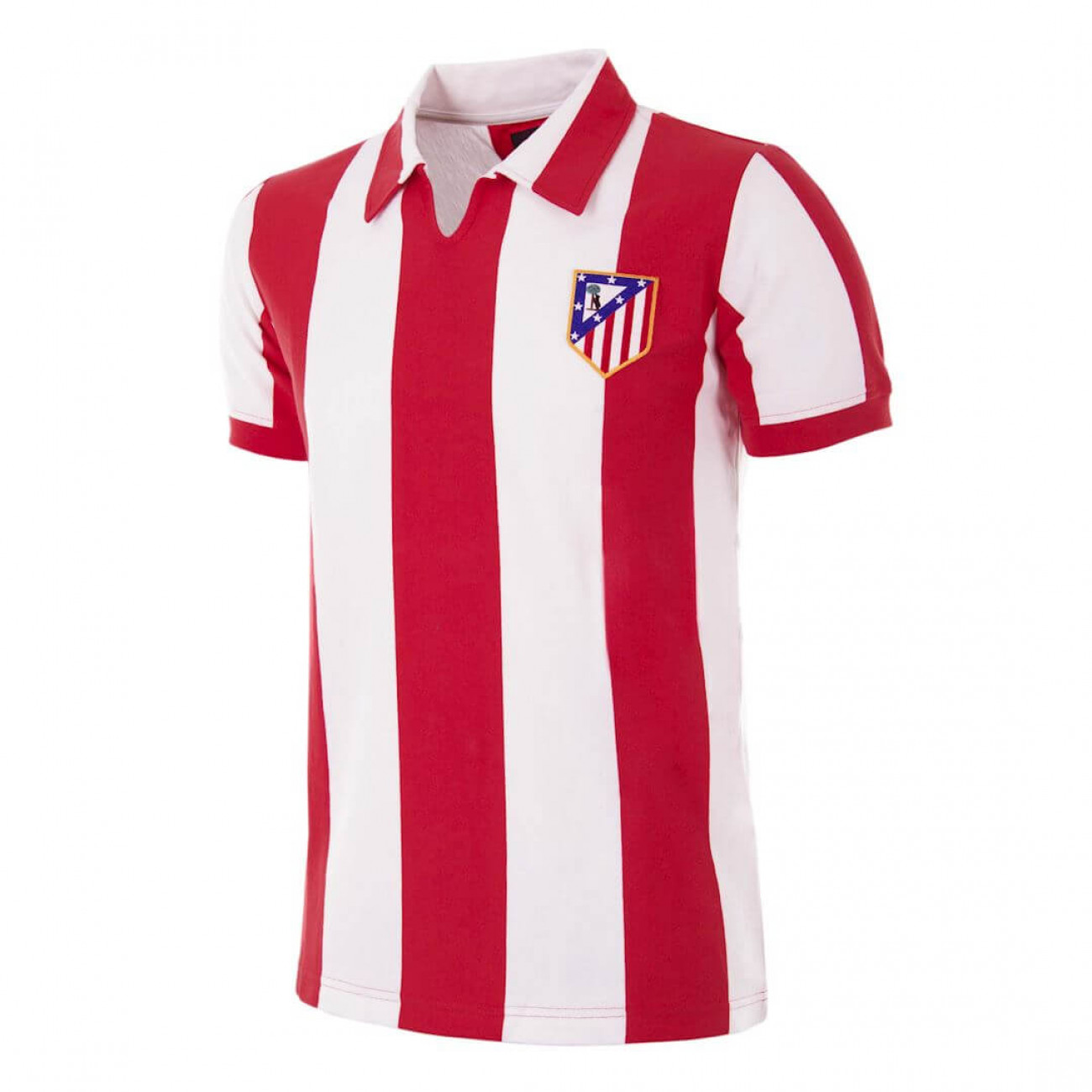 retroblog - Historia de la camiseta del Atlético de Madrid