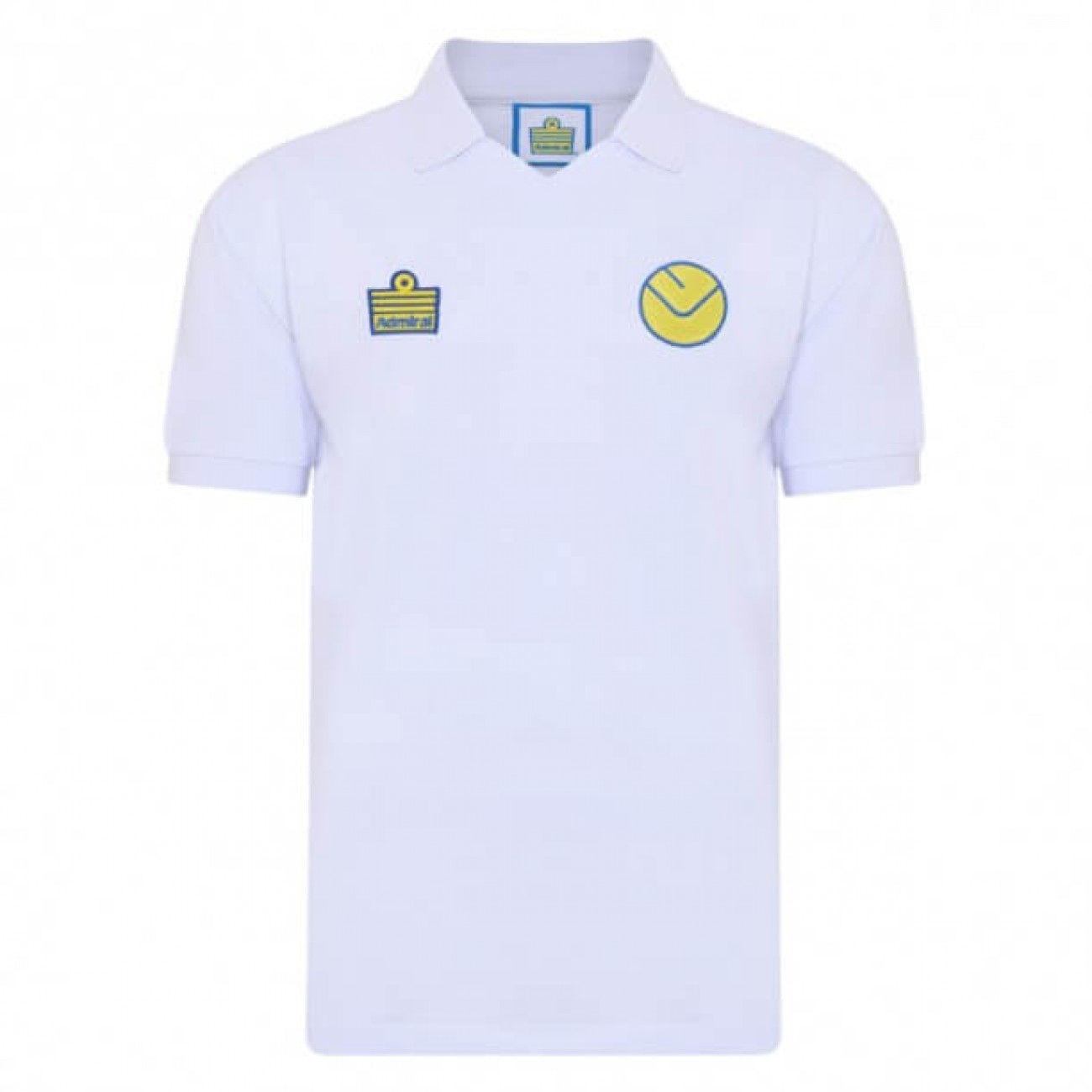 Producto oficial estilo retro Camiseta primera equipación temporada 1978 Para hombre Blanco Leeds United FC 