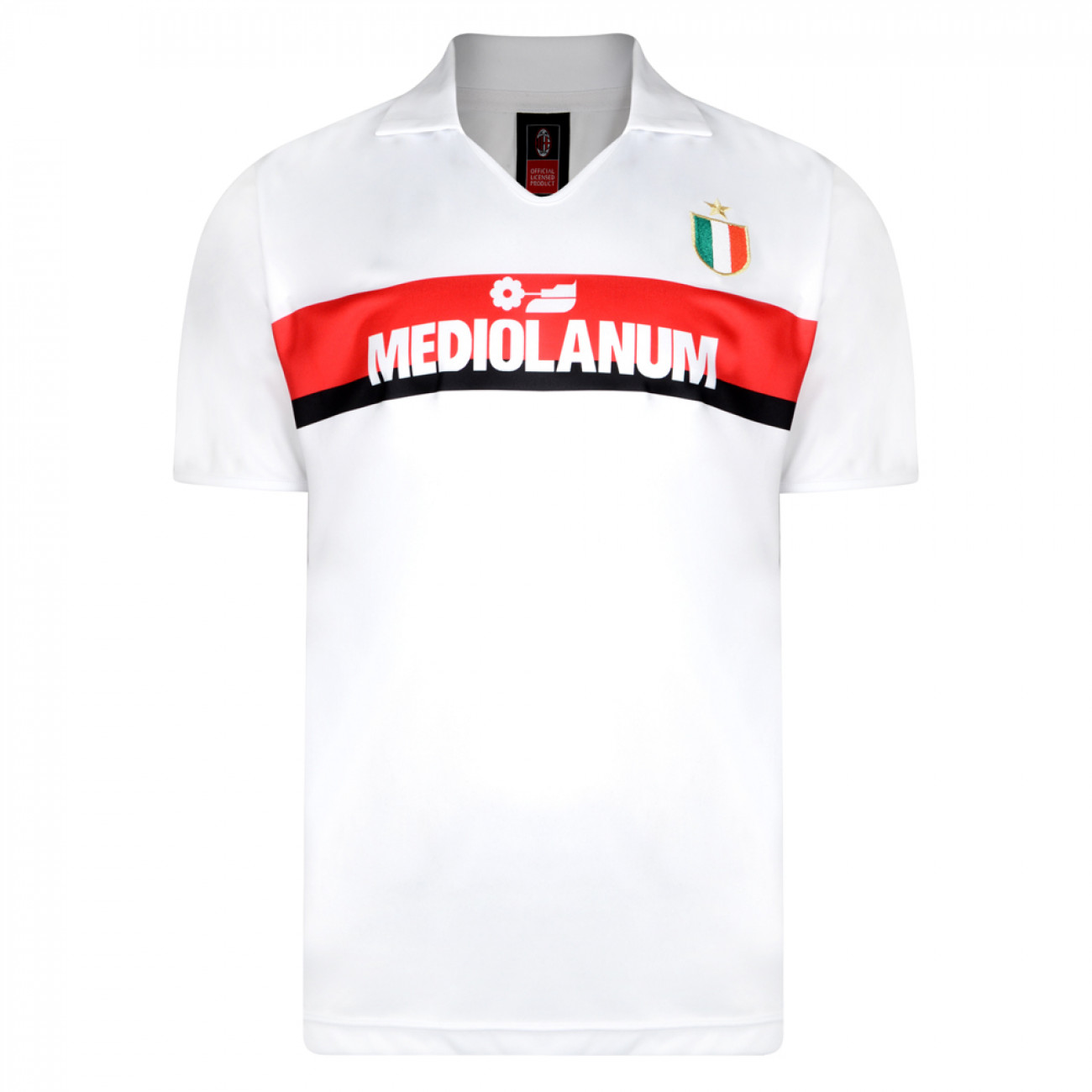 Camiseta retro Milan Van Basten Gullit campeones 1989 Retrofootball