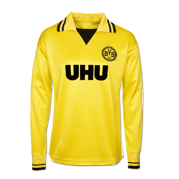 Camiseta Borussia Dortmund 1980-83 - Manga Larga