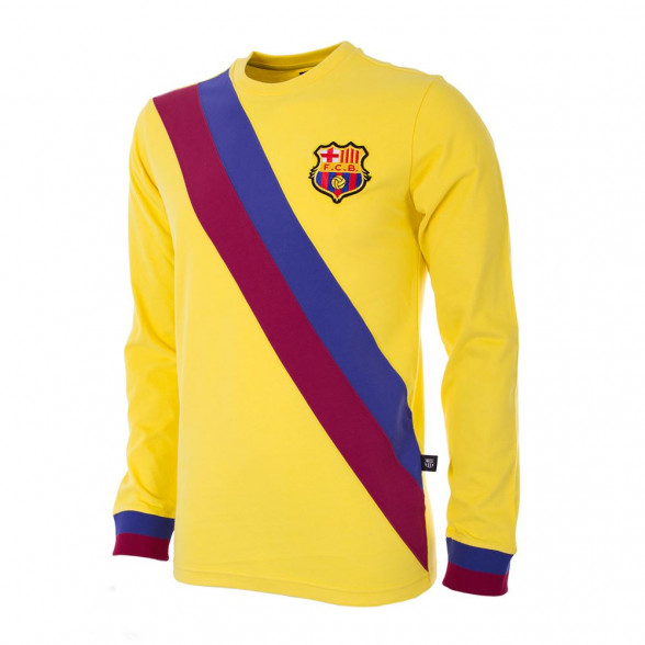 segunda equipción amarilla barça