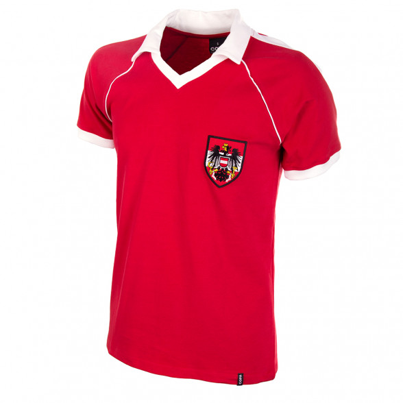 Camiseta Austria 2º equipación 1982