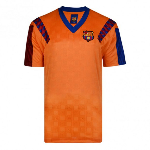 Camiseta Barcelona naranja final Copa Europa 1992