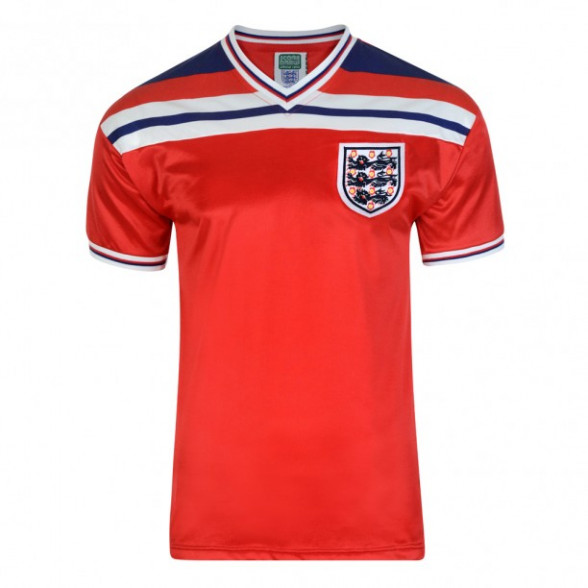 Camiseta Inglaterra 1982 - 2ª equipación