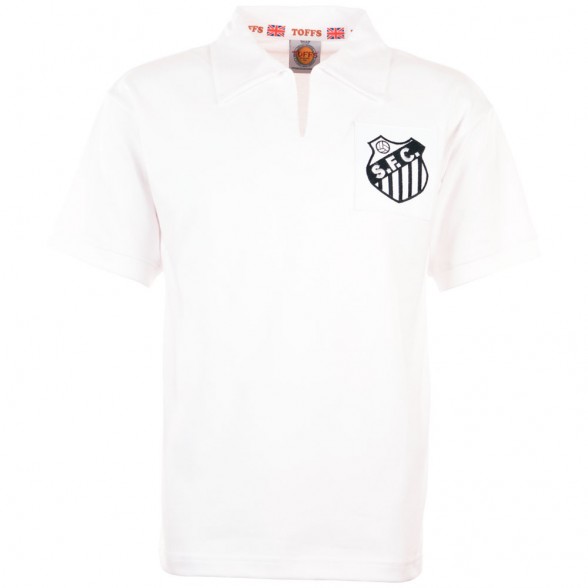 Camiseta retro Santos años 60-70