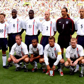 Camiseta Retro Inglaterra 2002