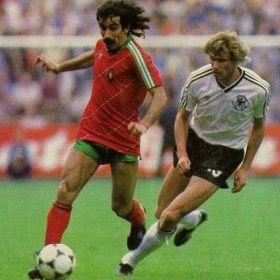 Camiseta retro Portugal 1984