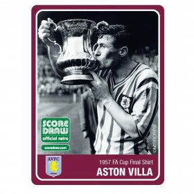 Camiseta Aston Villa 1957