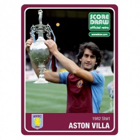 Camiseta Aston Villa 1982 