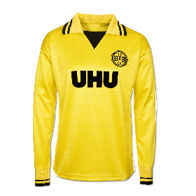 Camiseta Borussia Dortmund 1980-83 - Manga Larga