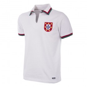 Camiseta Retro Selección de Portugal blanca Eusebio