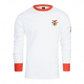 Hombre Copa SL Benfica 1962-63 Retro Football Shirt Camiseta Retro con Cuello de fútbol 