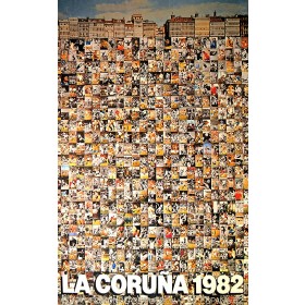 Cartel Oficial del Mundial'82 Sede La Coruña 