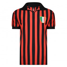 Camiseta antigua AC Milan 1963 Rivera Maldini Altafini