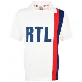 Camiseta retro Paris 1983 blanca