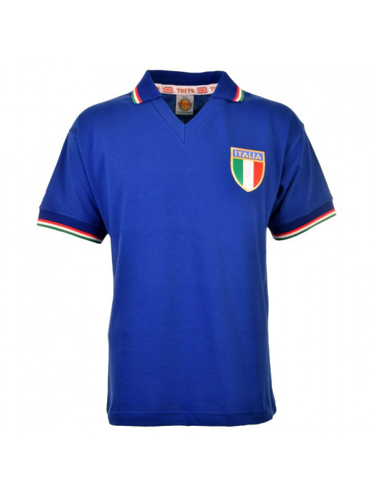 Camiseta retro Italia. La selección Italiana del Mundial de 1982