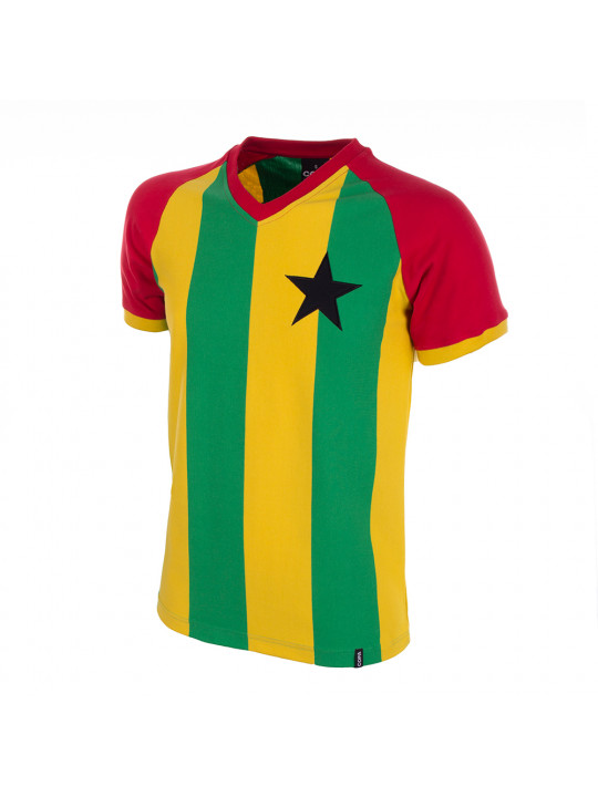 Camiseta Ghana años 80