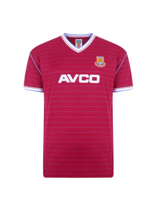 Camiseta West Ham 1985/86