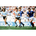 Italia contra Argentina en la segunda fase del Mundial 82