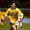 Team con la camiseta del Leeds United 1992 Visitante