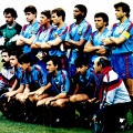 Barcelona 1987/88 azul Meyba