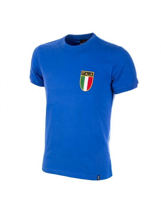 camiseta antigua Italia. La Selección Italiana del 1970