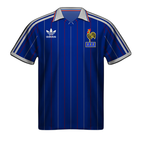 Camiseta Francia 1982