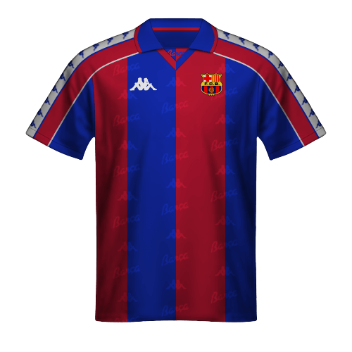 retroblog - Historia de la camiseta del Barcelona: uniformes por temporada