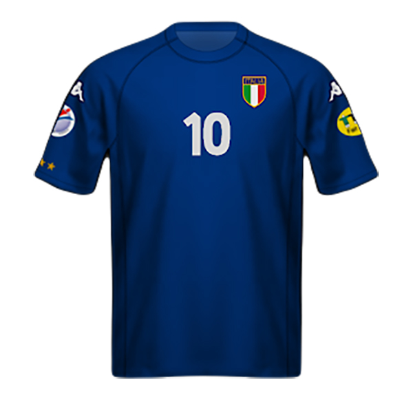 Camiseta Italia 2000