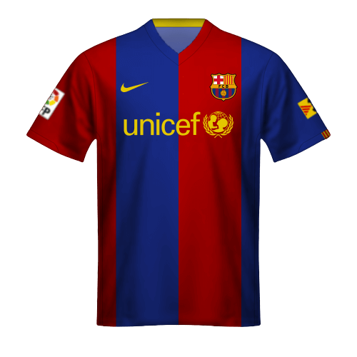 Camiseta FC Barcelona 2006/07, Unicef