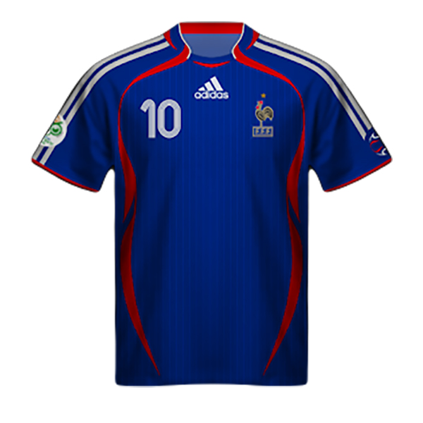 Camiseta Francia 2006