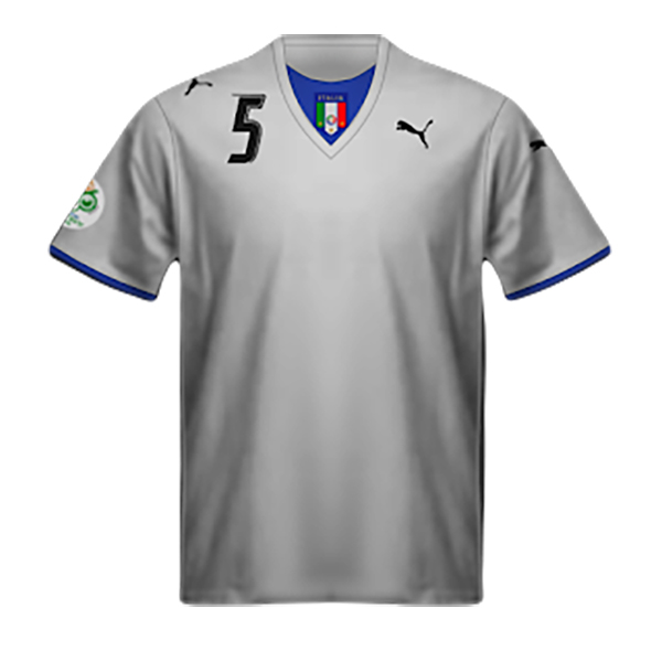 Camiseta Italia Segunda 2006