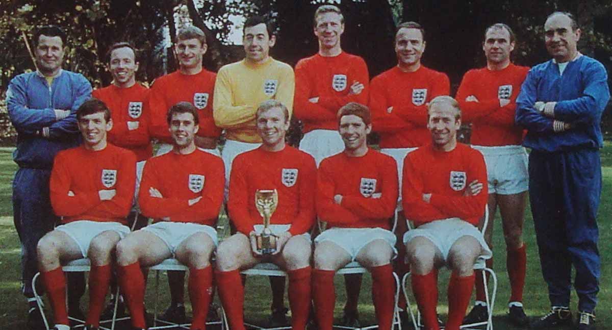 Camiseta clasica Inglaterra 1966