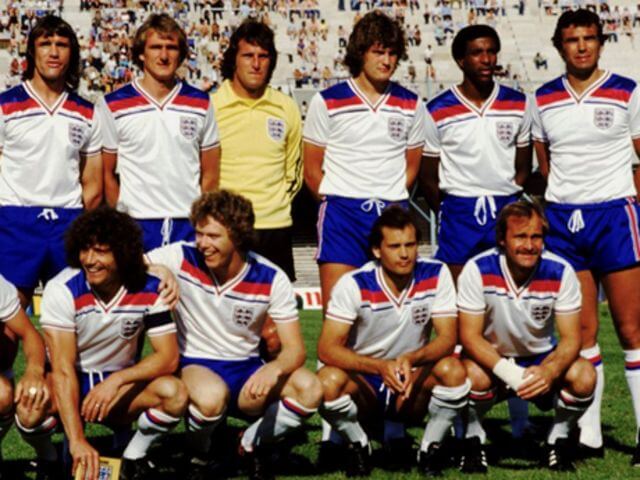 Camiseta retro Inglaterra 1982