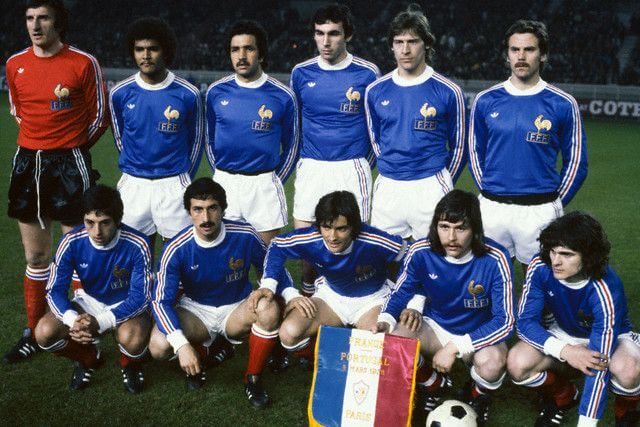 Selección de Francia años 70