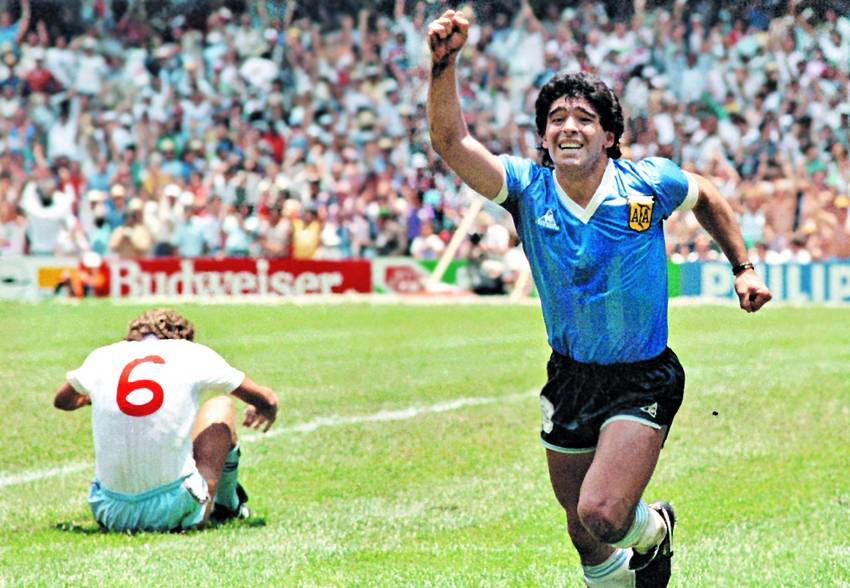 Maradona, gol del siglo XX