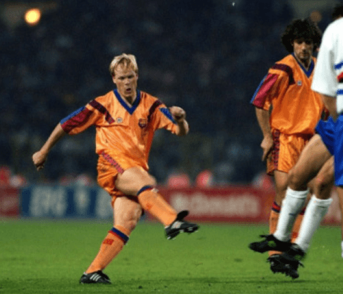 GOL RONALD KOEMAN FC BARCELONA CHAMPIONS LEAGUE 1992 RONALD KOEMAN FC BARCELONA CHAMPIONS LEAGUE 1992 WINNING GOAL