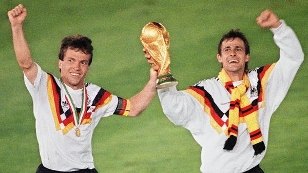 Alemania Federal campeón del mundo en Italia 90
