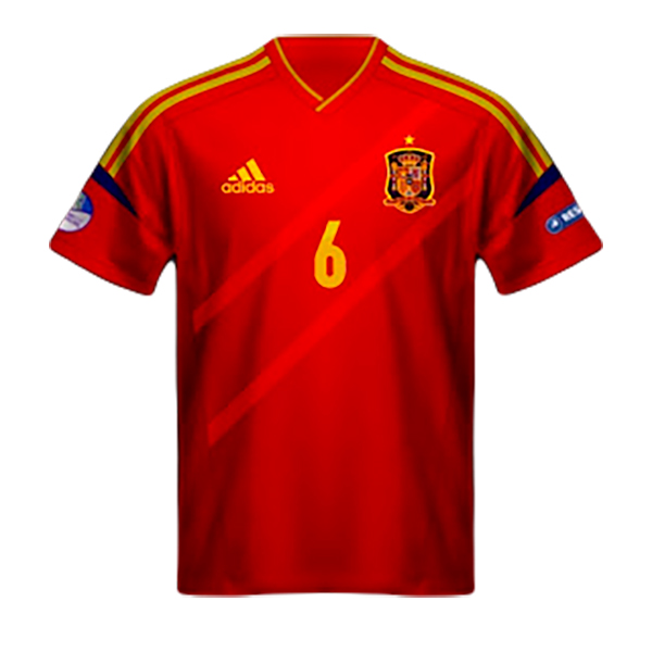 Camiseta España Eurocopa 2012