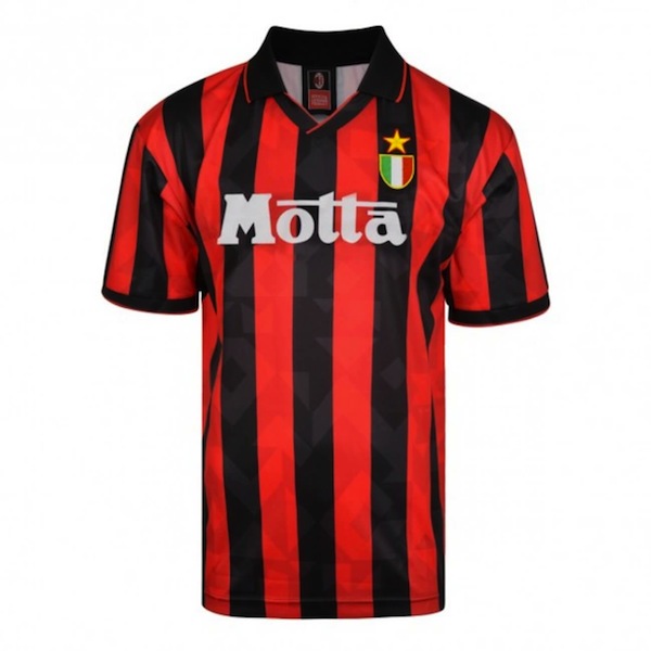 camiseta ac milan 1994 retrofootball