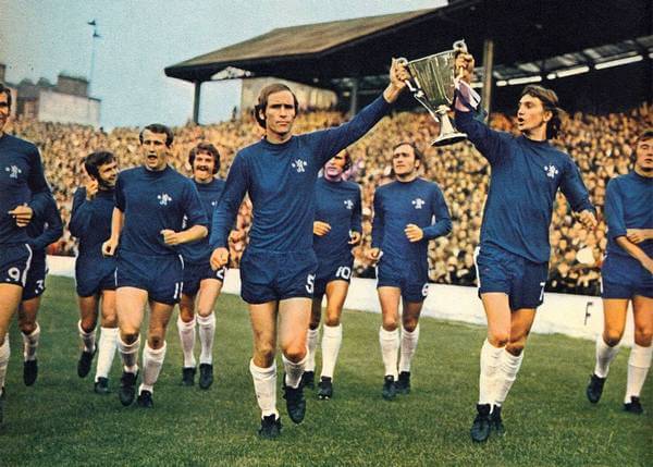 El Chelsea ganador de la Recopa de Europa en 1971