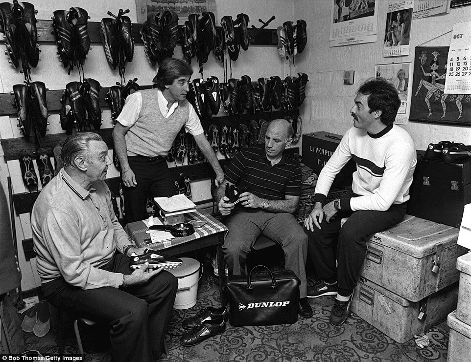 La Boot Room del Liverpool, establecida por Bill Shanlky